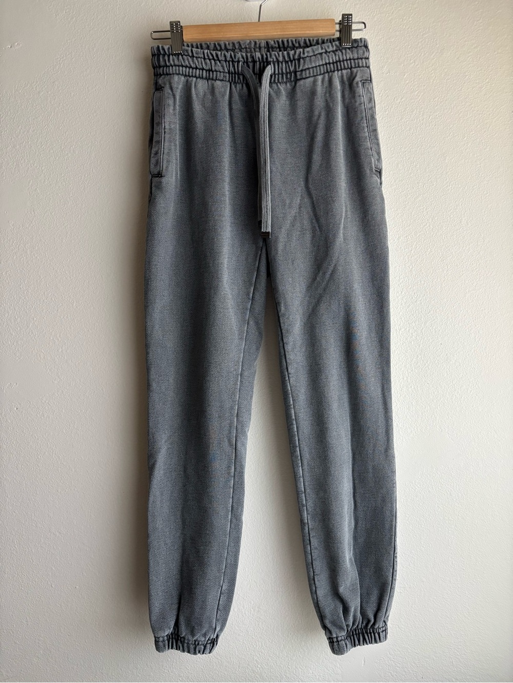 Talentless Men's Heavyweight Sweatpants 100% Cotton Hidden Zipper Pocket Small